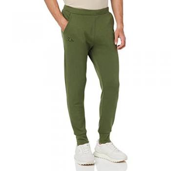 Pantalón Largo Kappa Zant, Modelo 303Mjco-A06, Color Verde Oliva, Talla L, Hombre