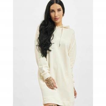 Urban Classics Women's Organic Oversized Terry Hooded Sweatshirt Dress