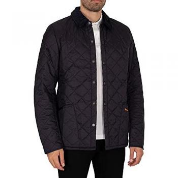 Barbour Heritage Liddesdale Quilted Men's Jacket - Navy - Size Medium - Male