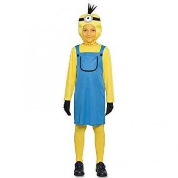Fyasa 706419-T01 - Disfraz de niña para niños de 4 a 6 años, Multicolor