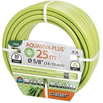 Rollo de Manguera Aquaviva Plus 5/8 (14-19 mm) 25 metros Claber