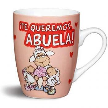 NICI Taza ¡Te Queremos, Abuela, Multicolor, Única