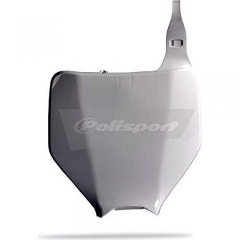Placa Delantera Polisport para Kawasaki KX125/250 (03-08), KXF250F (04-08), KX450F (06-08) y Suzuki RMZ250 (04-06) - Color Blanco