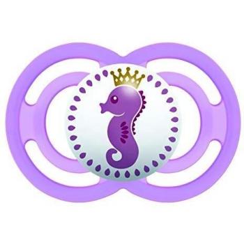 Chupete Perfect Silicona 6+ Meses Rosa Unicornio con Custodia