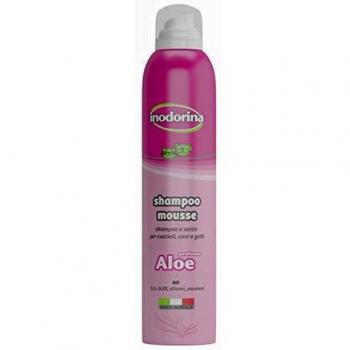 Inodorina - Champú Espuma de Lavado en Seco Aloe Vera de 300 ml