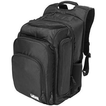 UDG Ultimate Digi Backpack Black/Orange - DJ Laptop Bag with Multiple Compartments