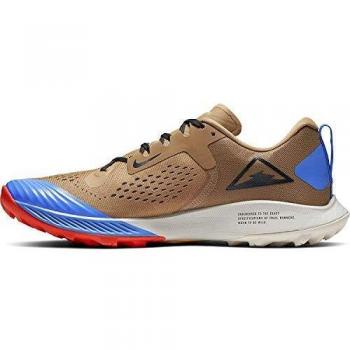 Nike Air Zoom Terra Kiger 5, Zapatillas de Running para Hombre, Beechtree/Off Noir/Cargo Khaki, 43 EU