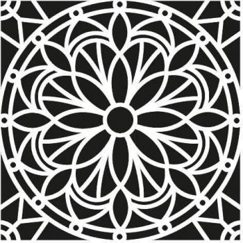 Stencil mandala 30x30cm Artemio