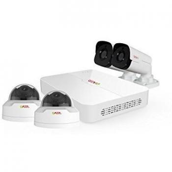 Revo America Ultra 4Ch. 1TB HDD 4K IP NVR Security System - Fixed Lens 2 x 4MP IP Bullet Cameras & 2 x 4MP Dome Camera - Remote Access via Smart Phone, Tablet, PC & MAC