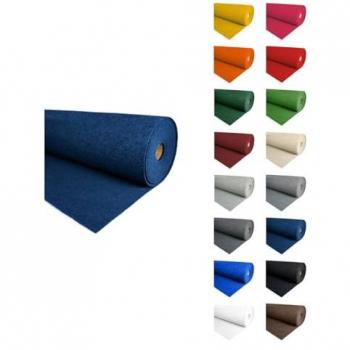 Alfombra Moqueta Ferial Azul Marino 2x30 metros - Fácil Instalación