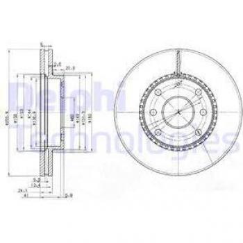 Disco de freno DELPHI BG3790