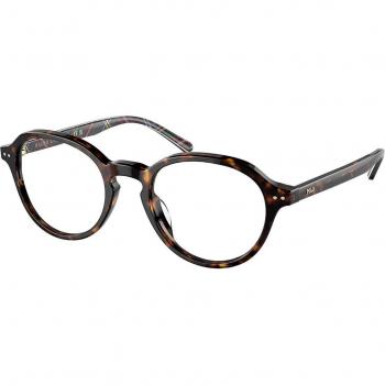 Polo Ralph Lauren PH2251U Col. L5003 Men's Eyeglasses Tortoiseshell Panthos Havana Size 48 with Blue Light Block Available