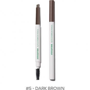 Innisfree Auto Eyebrow Pencil 0.3g - Dark Brown (New Version)