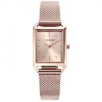 Viceroy Reloj Analogico para Mujer de Cuarzo con Correa en Acero Inoxidable 471130-97