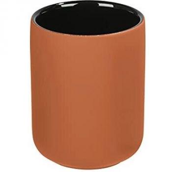 Wenko Vaso de Dientes Avellino, Terracotta, Cerámica, Marrón, 1
