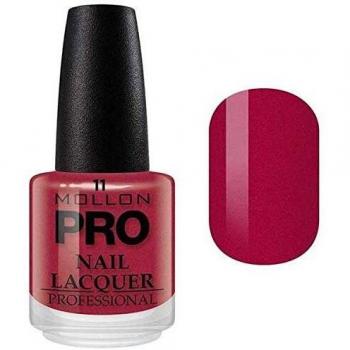 Esmalte de Uñas Mollon Pro Endurecedor Larga Duración Color 011 Fuego del Amor 15 ml