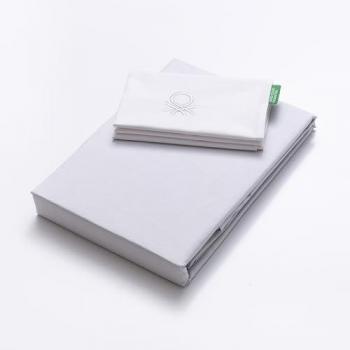 Set 2PC Cama (Funda Nórdica 135x200cm + Funda de Almohada 80x80cm) 200TC 100% Algodón Negro y Blanco B&W BE