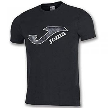 Joma Marsella Camisetas Equip. M/c, Niños, Negro, 2XS