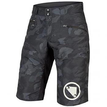 Endura Pantalones Cortos Singletrack II Gris, sin badana, ciclismo hombre, talla XXL