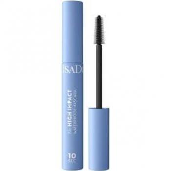 Isadora - 10 Sec High Impact Waterproof Mascara - Máscara de Pestañas Resistente al Agua - Tono 01 Black - 9 ml