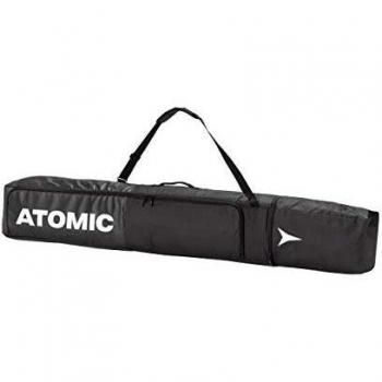 ATOMIC Double SKI Bag Black/White Bags, Adultos Unisex, One Size