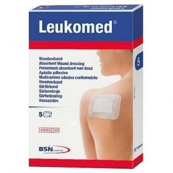 Leukomed™ Sterile Adhesive Postoperative Dressings, 10cm x 25cm, Pack of 5