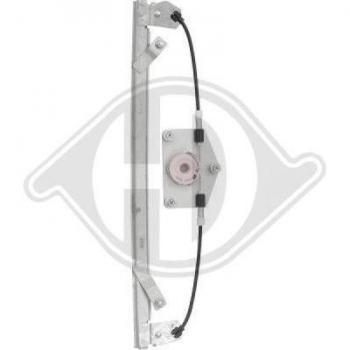 Elevador de ventana DIEDERICHS 3042120, tipo eléctrico, para vehículos, incluye motor y mecanismo de elevación, diseño específico para fácil instalación y ajuste preciso