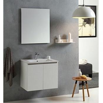MOBILE BAGNO 60 CM CON ANTE MODELLO VINCI BIANCO FORESTA