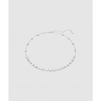 Swarovski Mesmera Mixed Cuts Scattered Design White Rhodium Plated Necklace 5676989