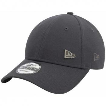 Gorra New Era 9Forty Gris con Pin Metálico Unisex