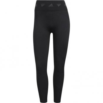 Mallas de entrenamiento Adidas Aeroknit para mujer en color negro