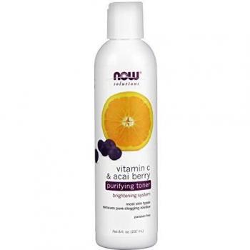 Now Foods Vitamina C & Acai Berry Tóner purificante | 8 fl oz