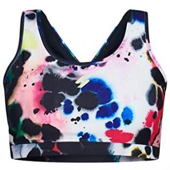 Superdry Sujetador Deportivo Core Mid Impact Bra Azul S Mujer Abstract Ink
