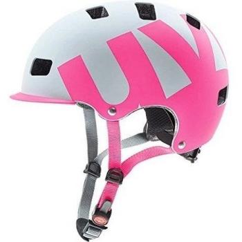 Uvex HLMT 5 Bike - Casco de ciclismo unisex, color gris / rosa mate, talla 55-58
