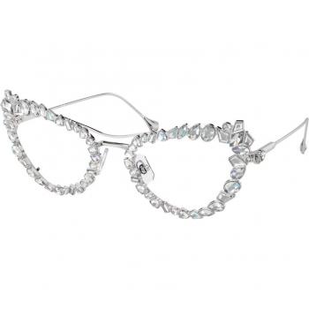 Swarovski SK7011 Col. 4001SB Women's Geometric Blue/Azzurro Sunglasses, Gray, Size: 56 MM, Blue Filter