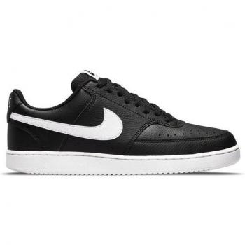 Nike Court Vision Low Trainers Men's Black/White 7.5