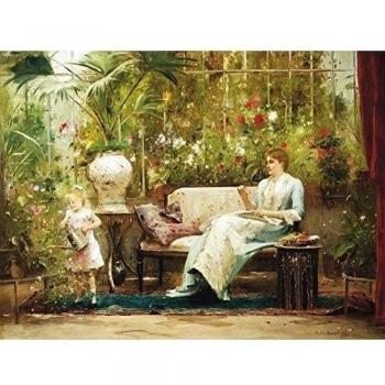 Willing MUNKACSY A Helper marco Panel de madera DM bordo negro 100 x 75 cm