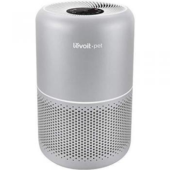 Levoit Purificador de Aire para Mascotas y Alergias con Filtro HEPA H13 y Carbón Activado, Función Silenciosa con Modo de Sueño 24dB, Temporizador, Capturar Polvo, Humo y Olor, hasta 40m², Core P350