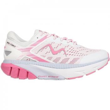 MBT MTR-1500 II Zapatillas deportivas de mujer con cordones en rosa y blanco