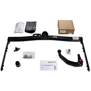 Enganche de remolque extraíble Westfalia 317102900113 con kit de cableado a 13 pines para Skoda Superb II (06/2008-05/2015) y Skoda Octavia II (02