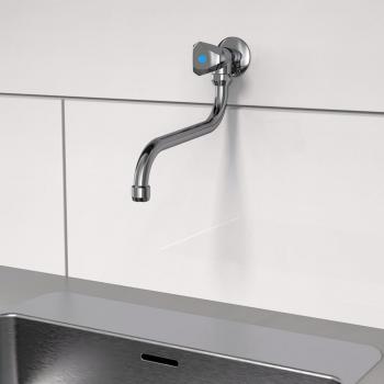 Grifo giratorio de pared CARNEO cromado SCHÜTTE