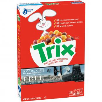 Bocanadas de maíz sabor frutas Trix, 1 unidad