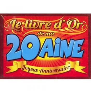 Livre d'or anniversaire 20 ans