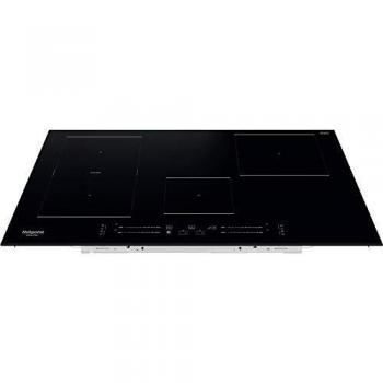 Placa de Inducción Hotpoint-Ariston HS 3377C BF - 4 Zonas, 77 cm, Color Negro