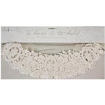 Vintage Floral boda guirnalda