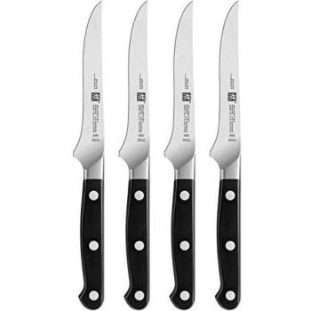 Zwilling cuchillos de carne-Set 4-unidades Por carne barbacoa cubiertos de cocina nuevo