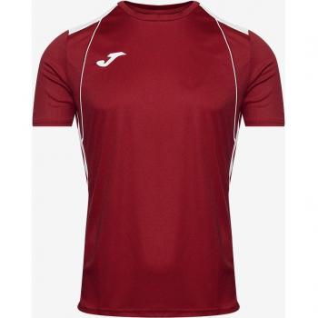 CHAMPIONSHIP VII SHORT SLEEVE T-SHIRT BURGUNDY WHITE JOMA