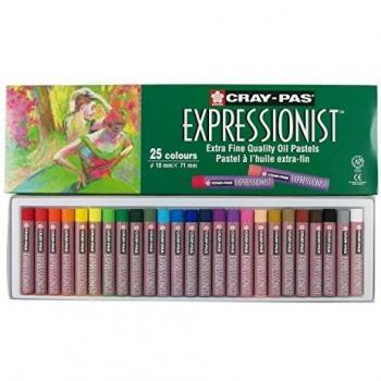 Set de tizas pastel blandas Talens Sakura CRAY-PAS EXPRESSIONIST 25 Piezas