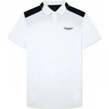 Camiseta manga corta Hackett London Block blanco