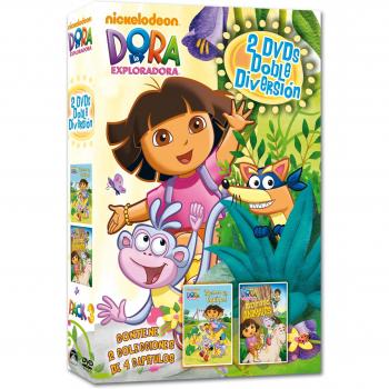 Pack dora la exploradora somos un equipo aventuras animales dvd